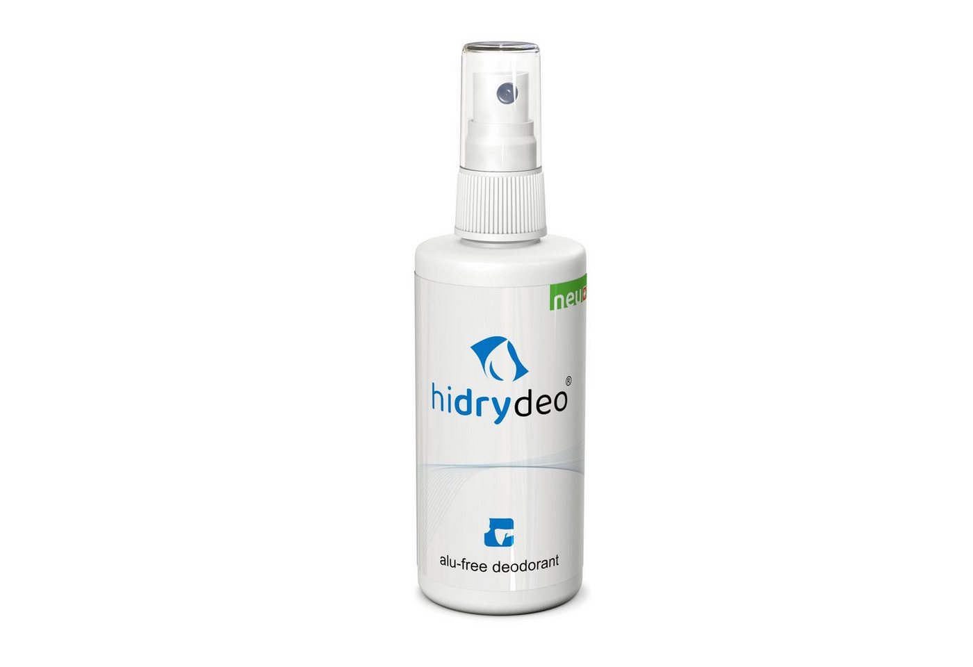 hidry Deo-Spray hidry® Deo alu-free 100 ml, geruchsneutralisierend, kühlend, aluminiumfrei von hidry