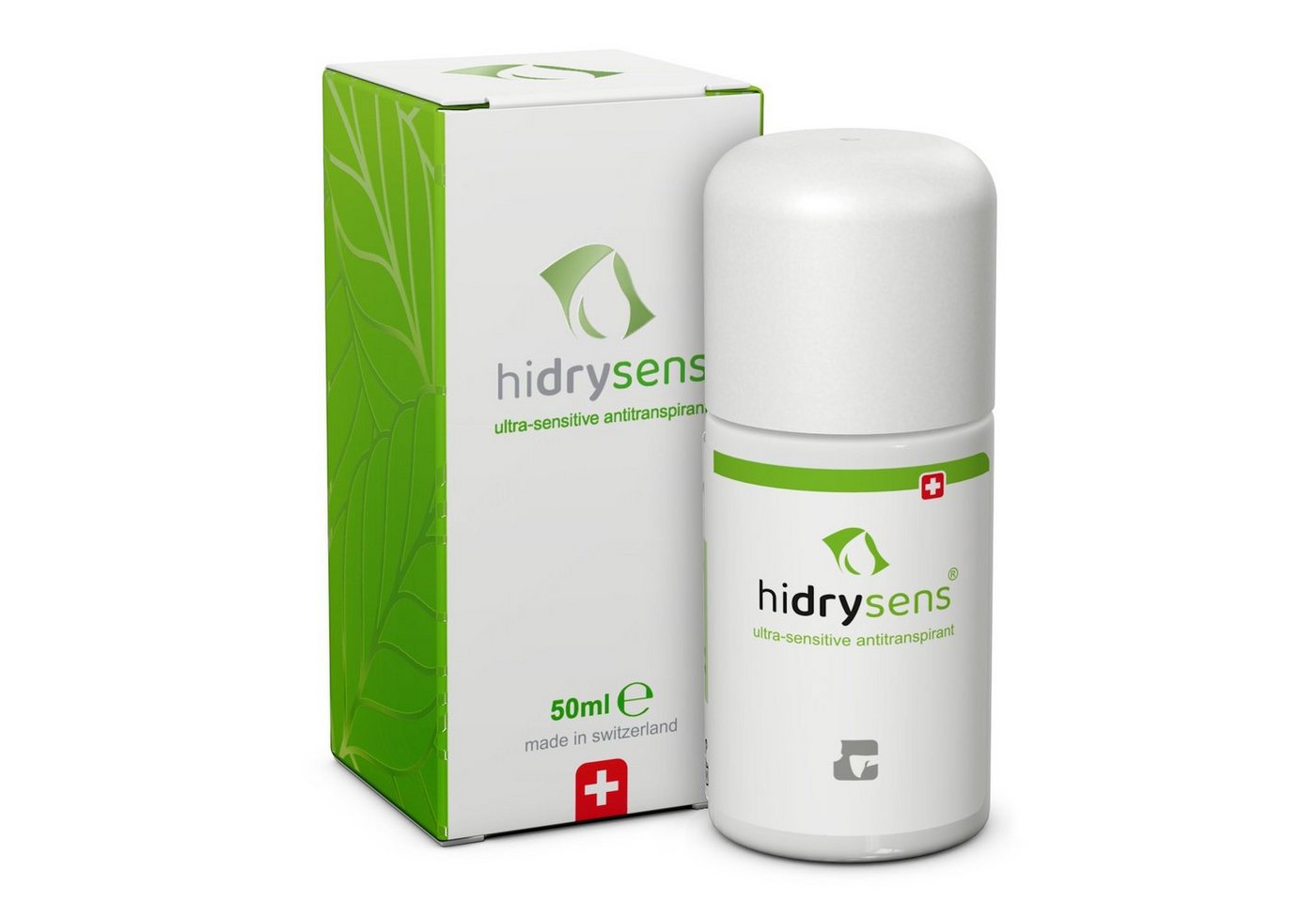 hidry Deo-Creme hidry®sens Antitranspirant 50 ml, flüssig, schweißhemmend, geruchsreduzierend von hidry