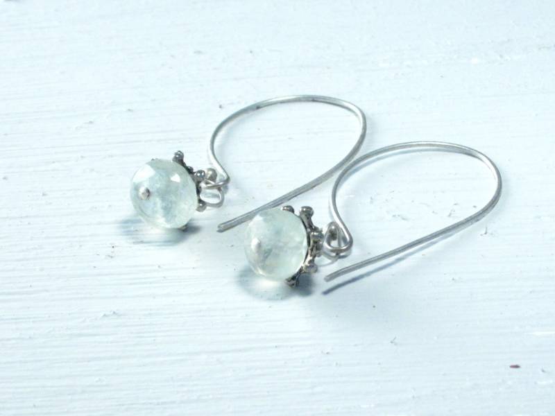 Moos - Sterling Silber Und Prehnit Ohrringe Moos - Sterling Silber Und Prehnit Ohrringe von highwaterstudios
