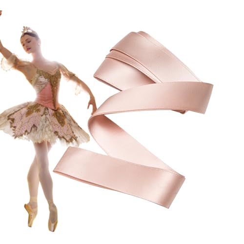 Ballett Satinbänder für Spitzenschuhe - Ballettschuh Riemen,Hautfreundliche Fussbekleidung Zum Annähen Für Mädchen Frauen Männer Training Studio Bühnenauftritt Indoor von higyee