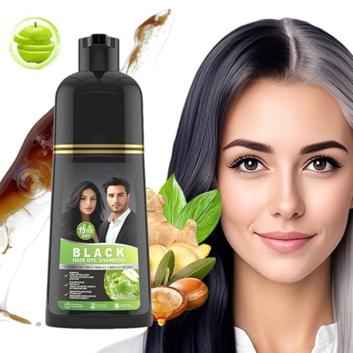 Farbshampoo Haarfärbemittel,Sofortige Grauabdeckung - 500ml Feuchtigkeitsspendendes Grauabdeckungs-Shampoo Für Damen Herren Salon Zuhause Alle Haartypen Farbshampoo Haarfärbemittel,Sofortige Grauabdeckung - 500ml Feuchtigkeitsspendendes Grauabdeckungs-Shampoo Für Damen Herren Salon Zuhause Alle Haartypen von higyee