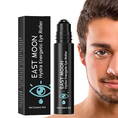 Herren-Augenroller | 0,27 Unzen Eye Essence Wake Up Natural Eye Roller Seren,Natürliche feuchtigkeitsspendende Augenringe-Seren für geschwollene Augen Higyee von higyee