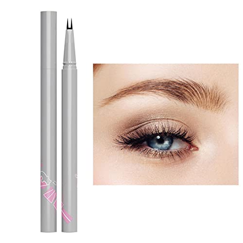 Unterer Wimpernstift mit doppelter Spitze - Flüssige Eyeliner für Frauen - Wischfester, schweißfester, doppelter Stift für die unteren Wimpern, schweißfester Eyeliner-Stift für Frauen Higyee von higyee