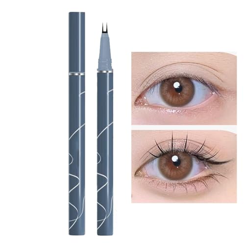 Wasserfester Flüssiger Eyeliner-Stift – 1,5 Ml Doppelspitzen-Wimpernstift Für Frauen | Langanhaltender Flüssiger Eyeliner-Stift Für Die Unteren Wimpern Für Tägliches Make-up, Karneval, Musikfestival von higyee