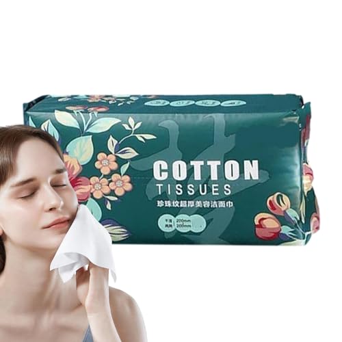 Gesichts-Baumwollgewebe, Verdickte Gesichtspapierhandtücher mit Perlenmuster-Design, Hygienische Gesichtstücher, sichere Baumwolltücher für empfindliche Haut, Make-up-Entferner, Erwachsene Gesichts-Baumwollgewebe, Verdickte Gesichtspapierhandtücher mit Perlenmuster-Design, Hygienische Gesichtstücher, sichere Baumwolltücher für empfindliche Haut, Make-up-Entferner, Erwachsene von higyee