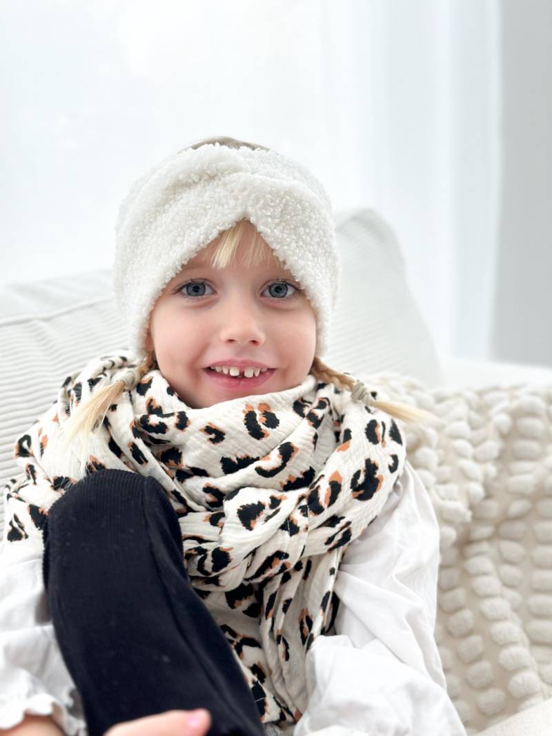 Superweiches Haarband Teddy in Creme Und Beige Superweiches Haarband Teddy in Creme Und Beige von hildelinde