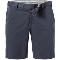 HILTL Herren Bermudas blau Satin von hiltl