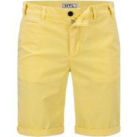 HILTL Herren Bermudashorts gelb Baumwolle von hiltl