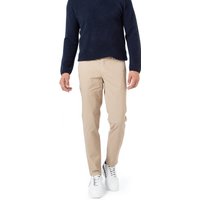 HILTL Herren Chino beige Baumwolle Slim Fit von hiltl