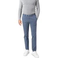 HILTL Herren Chino blau Baumwolle von hiltl