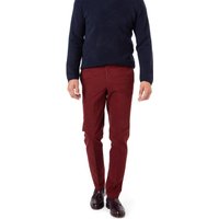 HILTL Herren Chino rot Baumwolle von hiltl