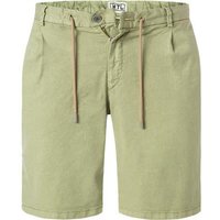 HILTL Herren Bermudashorts grün Leinen von hiltl