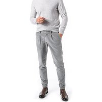 HILTL Herren Bundfaltenhose grau Cord von hiltl