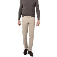 HILTL Herren Chino beige Baumwolle von hiltl