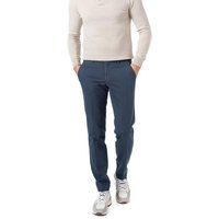 HILTL Herren Chino blau Baumwolle von hiltl