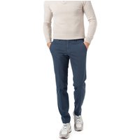 HILTL Herren Chino blau Baumwolle von hiltl