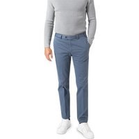 HILTL Herren Chino blau Baumwolle von hiltl