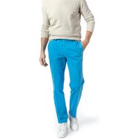 HILTL Herren Chino blau Baumwolle von hiltl