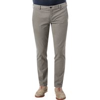 HILTL Herren Chino grün Baumwolle von hiltl