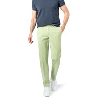 HILTL Herren Chino grün Baumwolle von hiltl