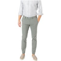 HILTL Herren Chino grün Baumwolle von hiltl