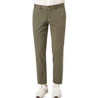 HILTL Herren Chino grün Baumwolle von hiltl