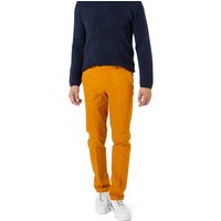 HILTL Herren Chino orange Baumwolle von hiltl