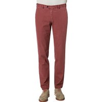 HILTL Herren Chino rot Baumwolle von hiltl