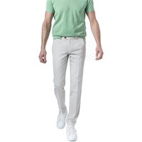 HILTL Herren Chino weiß Baumwolle von hiltl