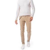 HILTL Herren Hose beige Baumwolle von hiltl
