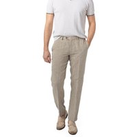 HILTL Herren Hose beige Leinen von hiltl