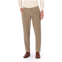 HILTL Herren Bundfaltenhose beige Cord von hiltl