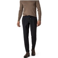 HILTL Herren Bundfaltenhose blau Schurwolle HILTL Herren Bundfaltenhose blau Schurwolle von hiltl