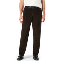 HILTL Herren Bundfaltenhose braun Cord von hiltl