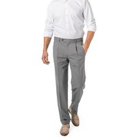 HILTL Herren Hosen grau Classic Fit von hiltl