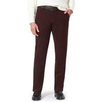 HILTL Herren Chino rot Baumwoll-Stretch von hiltl
