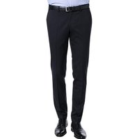 HILTL Herren Hose blau Schurwolle Slim Fit von hiltl