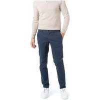 HILTL Herren Chino blau Baumwolle Slim Fit von hiltl