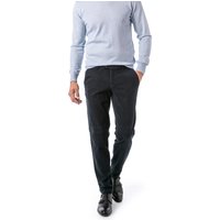 HILTL Herren Chino blau Baumwolle von hiltl