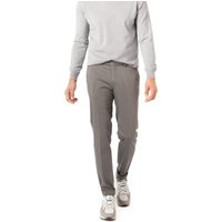 HILTL Herren Chino grau Baumwolle Slim Fit von hiltl