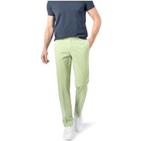 HILTL Herren Chino grün Baumwolle von hiltl