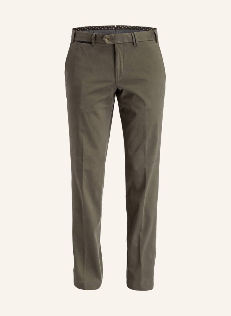 Hiltl Chino Peaker-S Regular Fit gruen von hiltl