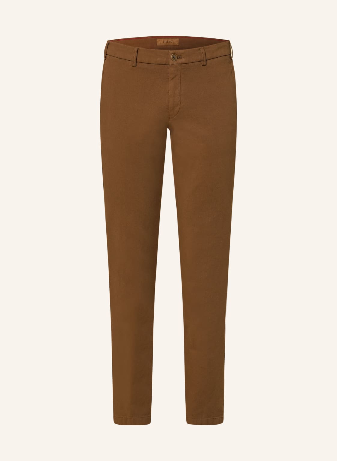 Hiltl Chino Slim Fit braun von hiltl