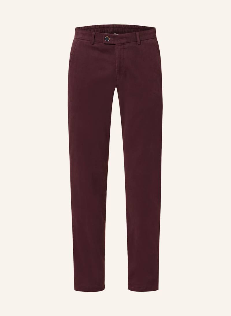 Hiltl Chino Slim Fit rot von hiltl
