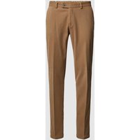 Hiltl Hose mit Eingrifftaschen Modell 'Trento' in Beige, Größe 58 von hiltl