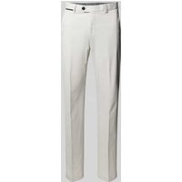 Hiltl Regular Fit Stoffhose mit Leistentasche Modell 'PEAKER' in Silber, Größe 48 Hiltl Regular Fit Stoffhose mit Leistentasche Modell 'PEAKER' in Silber, Größe 48 von hiltl