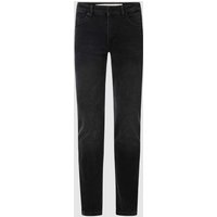 Hiltl Slim Fit Jeans aus Baumwoll-Mix Modell 'TECADE' in Mittelgrau, Größe 34/34 von hiltl