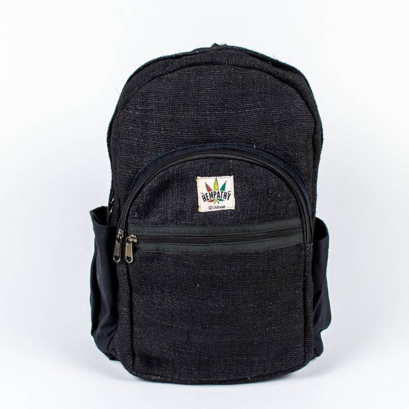Schwarzer Hanf Rucksack - Bio-Umweltfreundlicher Exklusives "Nagra" Hippie Design." Schwarzer Hanf Rucksack - Bio-Umweltfreundlicher Exklusives "Nagra" Hippie Design." von himaoriginals