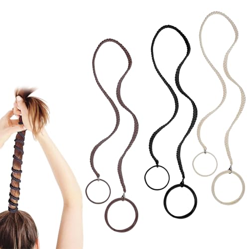 3 x Spiralhaargummis für Damen, keine Beschädigungen, rutschfeste, elastische Pferdeschwanz-Halter, Pferdeschwanz-Haargummi für Langhaar, beschädigungsfreie Pferdeschwanz-Halter für Fitnessstudio 3 x Spiralhaargummis für Damen, keine Beschädigungen, rutschfeste, elastische Pferdeschwanz-Halter, Pferdeschwanz-Haargummi für Langhaar, beschädigungsfreie Pferdeschwanz-Halter für Fitnessstudio von hinbkenla