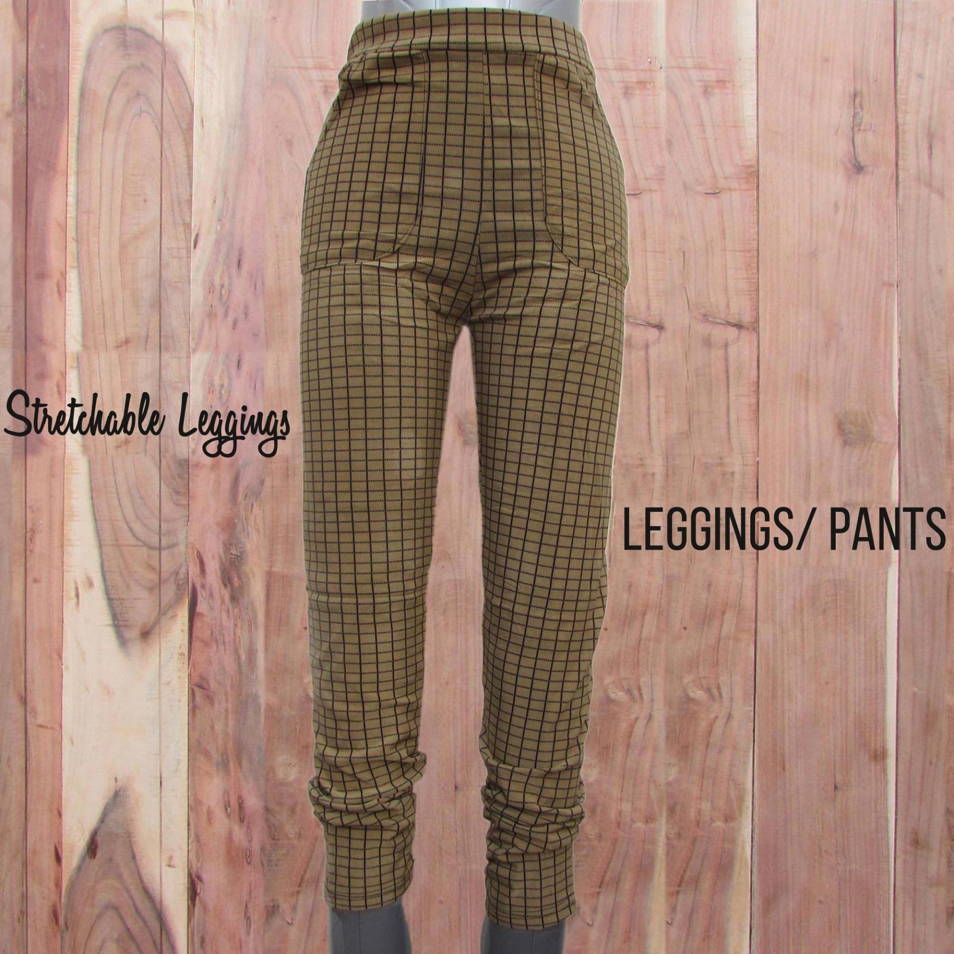 Sfx Hoseiry Karo Jeggings Damen Kleidung, Workout Yoga Hose Beste Geschenke Für Frauen Und Mädchen von hindustancrafts